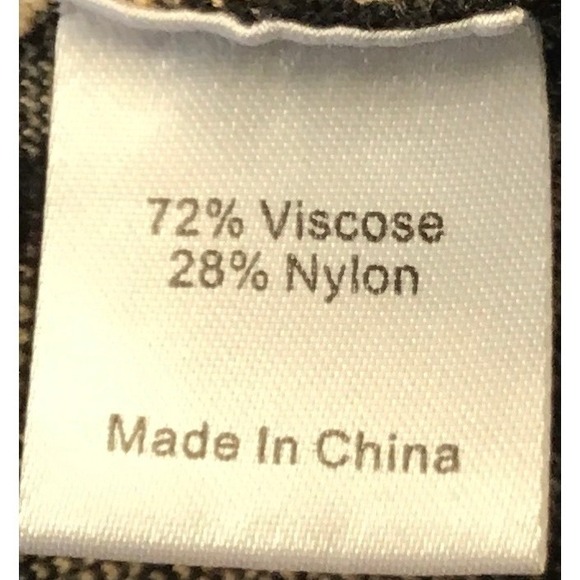 Tuckernuck Clayton Geometric Black Camel Polo sweater M/L - Picture 7 of 8